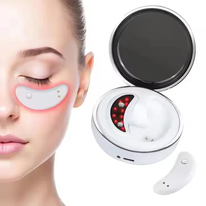 Mini Eye Beauty Device EMS Eye Care Capsule Micro Current Heat Therapy